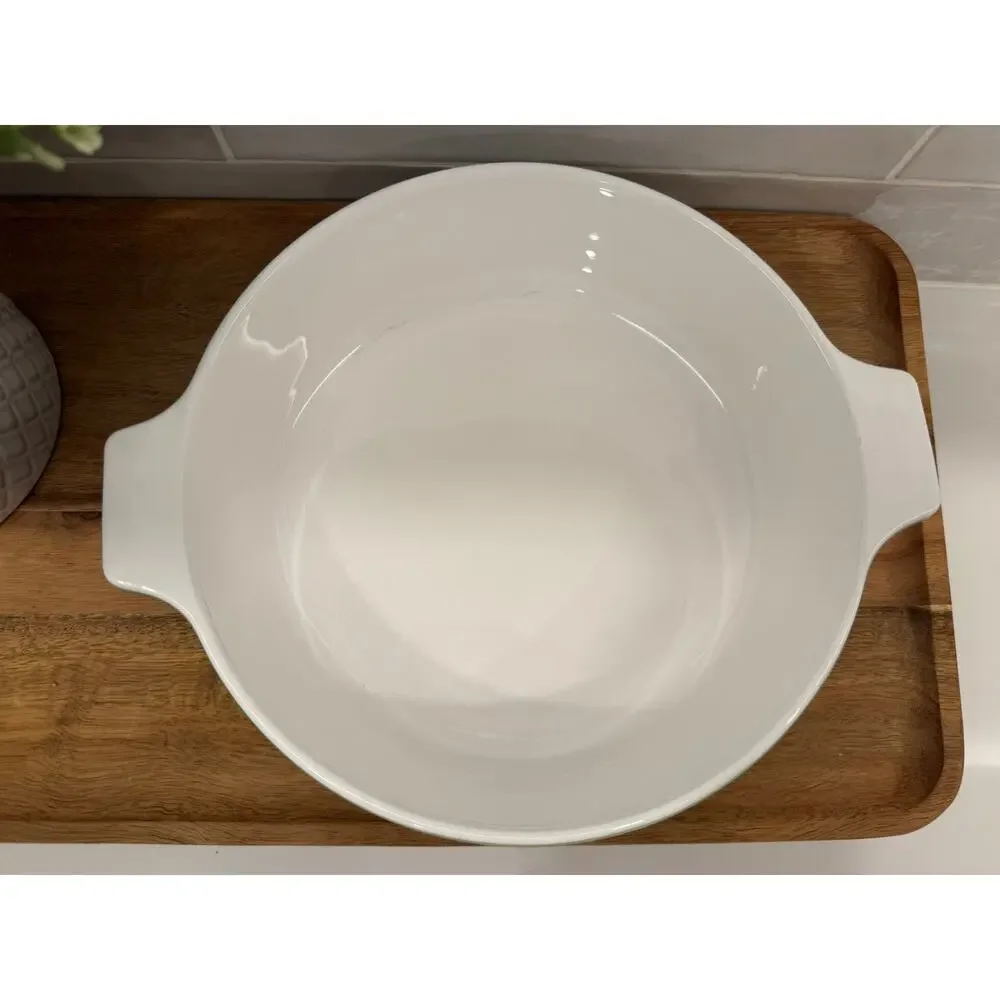 Vintage Corning Ware Avocado Green Circular Casserole‎ Dish with Lid One Quart
